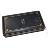 Purple Heart 'numbered' medal set in coffin case