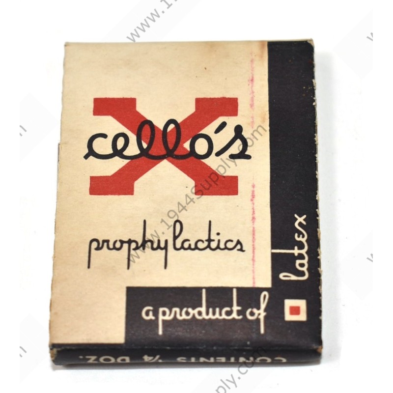 Xcello's prophylactics wrapper