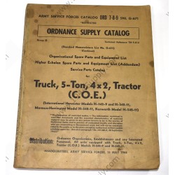 TM 9-812 Truck, 5-Ton, 4x2n Tractor (C.O.E.)