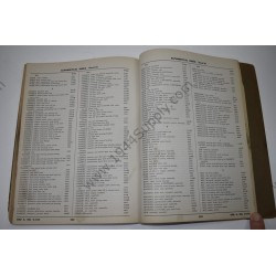 Ordnance Supply Catalog, Truck, ½ Ton 4 x 4 (Dodge)