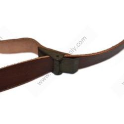 Jugulaire en cuir pour sous casque