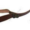 Leather liner chinstrap