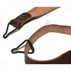 Jugulaire en cuir pour sous casque
