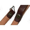 Jugulaire en cuir pour sous casque