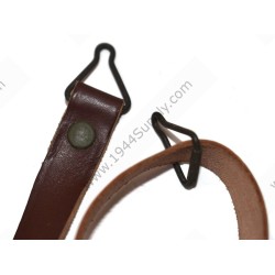 Jugulaire en cuir pour sous casque