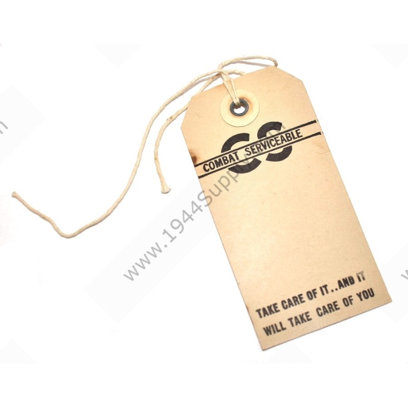 Combat Serviceable tag