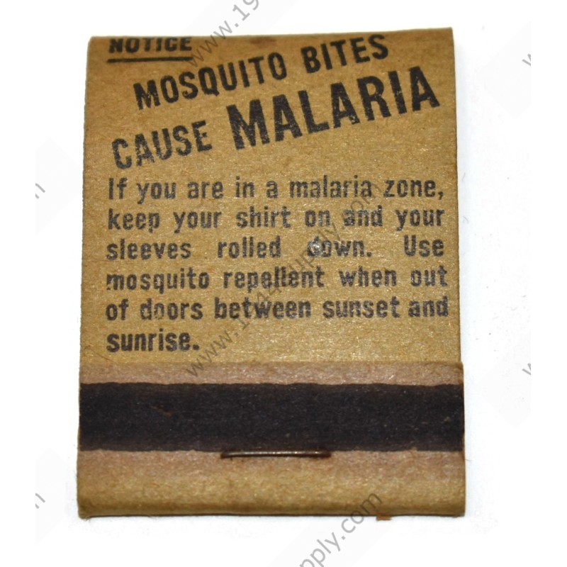 Matchbook from K ration