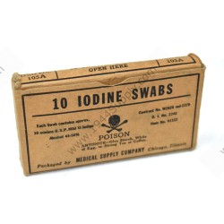 Iodine swabs