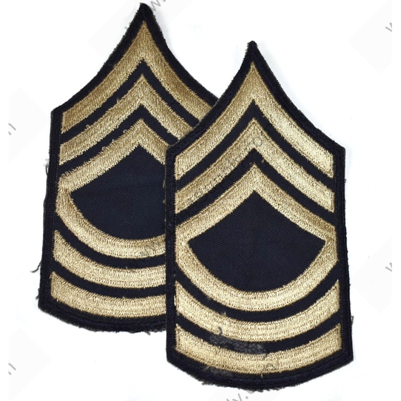 Master Sergeant (M/Sgt) chevrons
