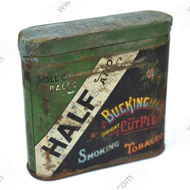 Half and Half tobacco can