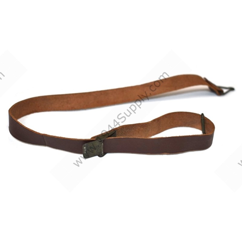 Jugulaire en cuir pour sous casque