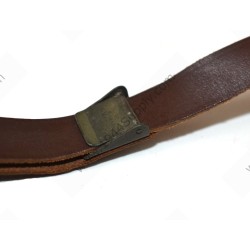Jugulaire en cuir pour sous casque