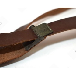 Jugulaire en cuir pour sous casque