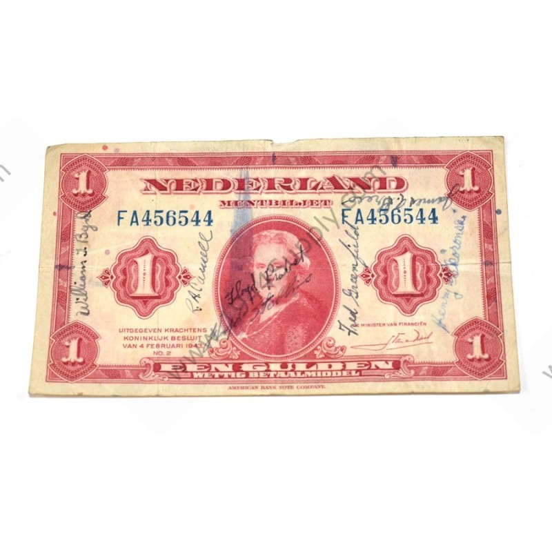 Monnaie militaire néerlandaise, 1 florin