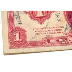 Monnaie militaire néerlandaise, 1 florin