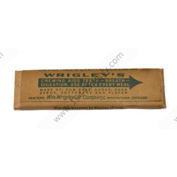 Wrigley's Spearmint chewing gum from K ration