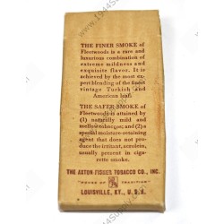 Boîte de cigarettes Fleetwood de la Ration K