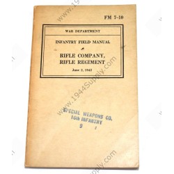 FM 7-10 Rifle Company, Rifle Regiment