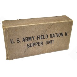 Ration K, unité supper (boîte vide)