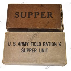 Ration K, unité supper (boîte vide)