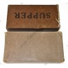 K ration, supper unit (empty box)