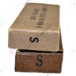 K ration, supper unit (empty box)