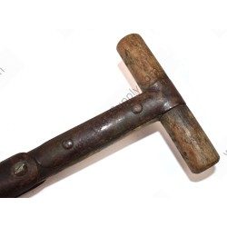 M-1910 shortened T handle shovel & cover