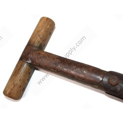 M-1910 pelle en T raccourcie & etui
