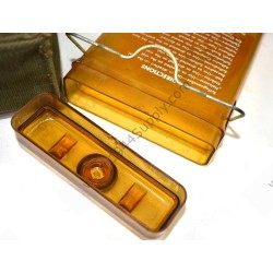 E-17 survival kit, pouch with two flasks