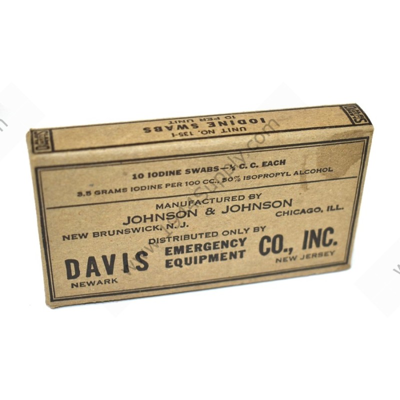 Iodine swabs