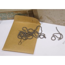 Dogtag ball chain in wrapper  - 4