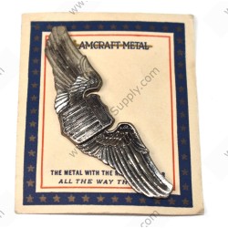 USAAF Pilot Wings sur carte