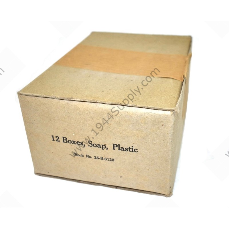 Box for twelve soap boxes
