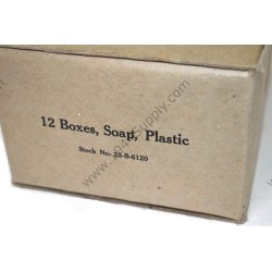 Boîte pour douze boîtes de savon