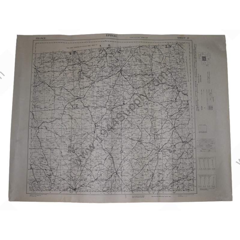 Map of Epinal