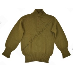 Pull en laine 5 boutons