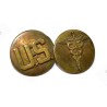 Medical Department collar disk set, British-made