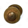 Medical Department collar disk set, British-made