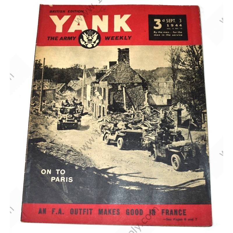 YANK magazine du 3 septembre 1944