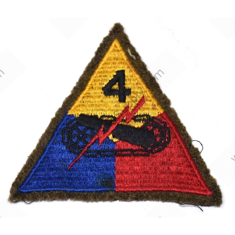 4th Armored Division patch