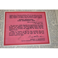 YANK magazine du 3 septembre 1944