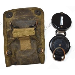 Boussole Lensatic en pochette