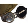 Lensatic compass in pouch
