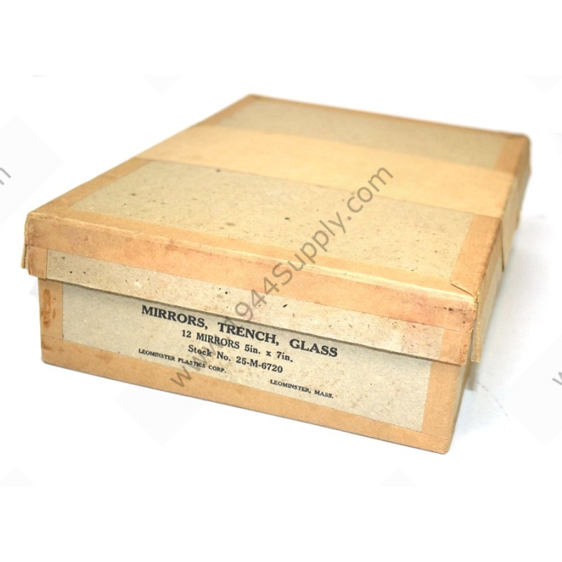 Box for twelve trench mirrors