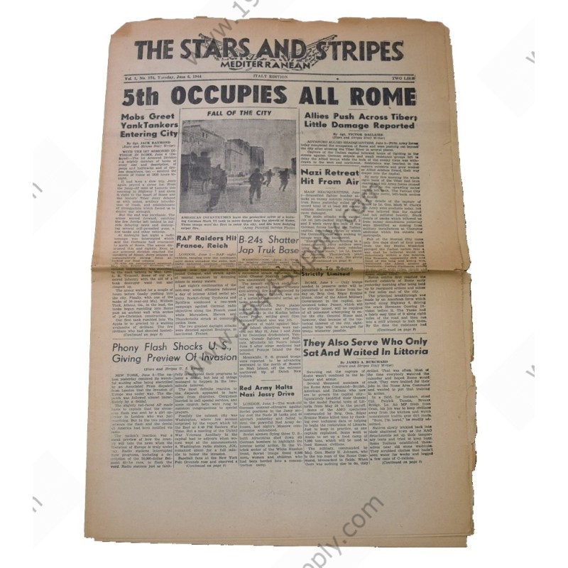 Stars and Stripes journal du 6 juin 1944