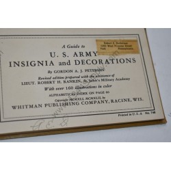 copy of A guide to US ARMY insignia and decorations