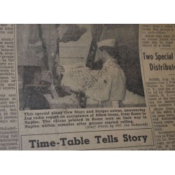Stars and Stripes newspaper of August 15, 1945
