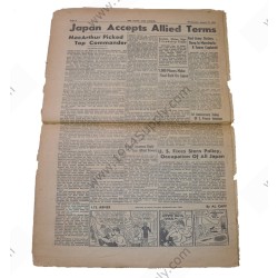 Stars and Stripes journal du 15 août 1945