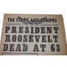 Stars and Stripes journal du 13 avril 1945