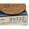 Numbered Good Conduct medal in box